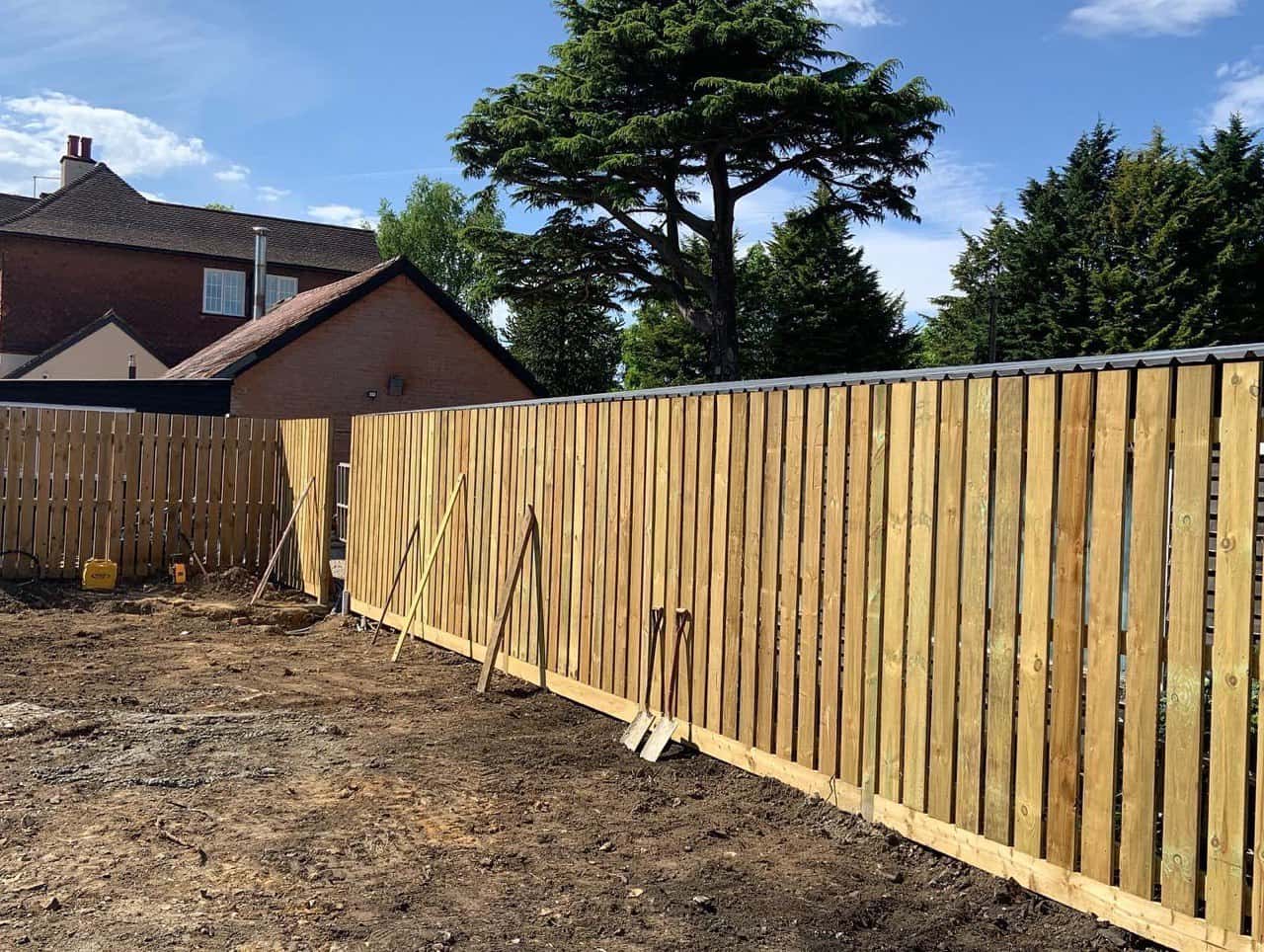 This is a photo of Bespoke custom fencing installed by Fast Fix Fencing Wimblington