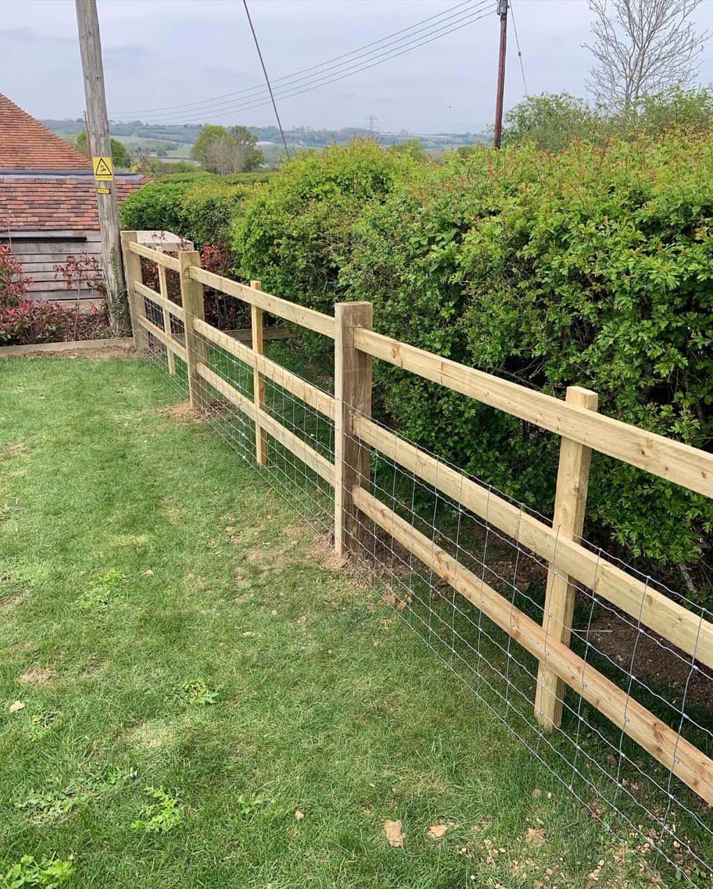 This is a photo of a picket fence and picket gate installed by Fast Fix Fencing Wimblington